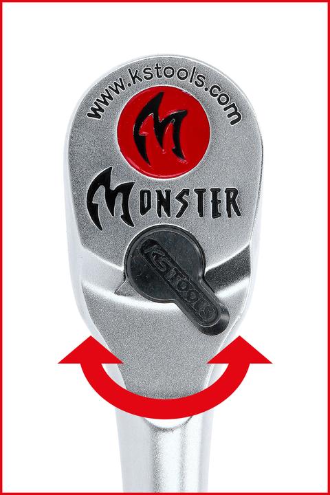 Produktbild KS Tools 1/4 Monster Bit-Umschaltknarre (1/4")