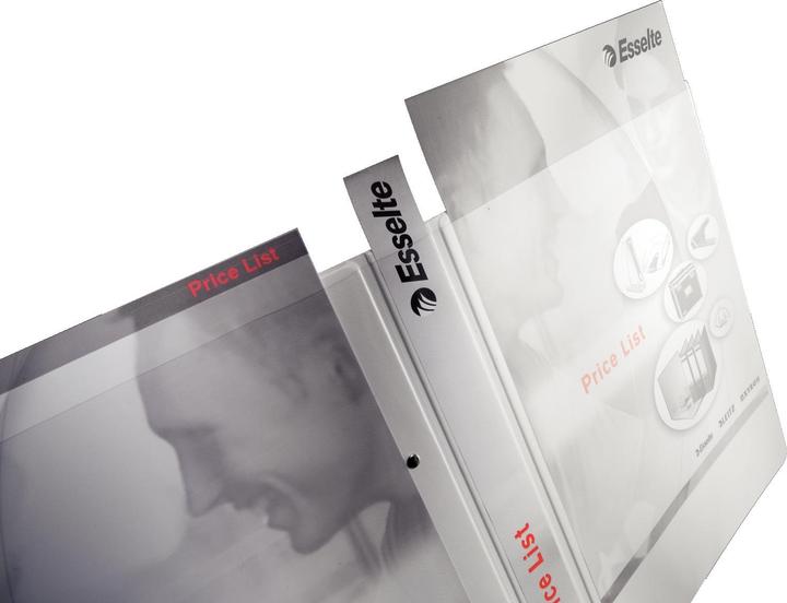 Produktbild Leitz 6 Präsentationsringbücher 4-Ringe weiss 5,0 cm DIN A4 (A4, 50 mm, 6 Stück)
