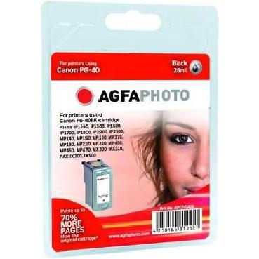 AGFAPHOTO, Druckerpatrone, Apcpg40b (BK)