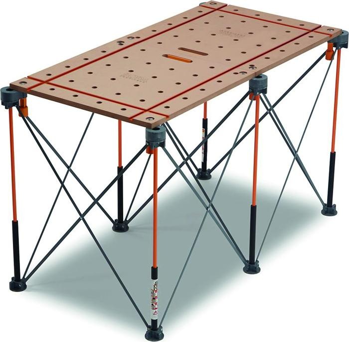 Actual product image Werkstarck Tischplatte mit Nutenschine BORA MFT (Metal)