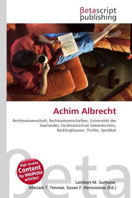 Produktbild Achim Albrecht (Deutsch, 2010)