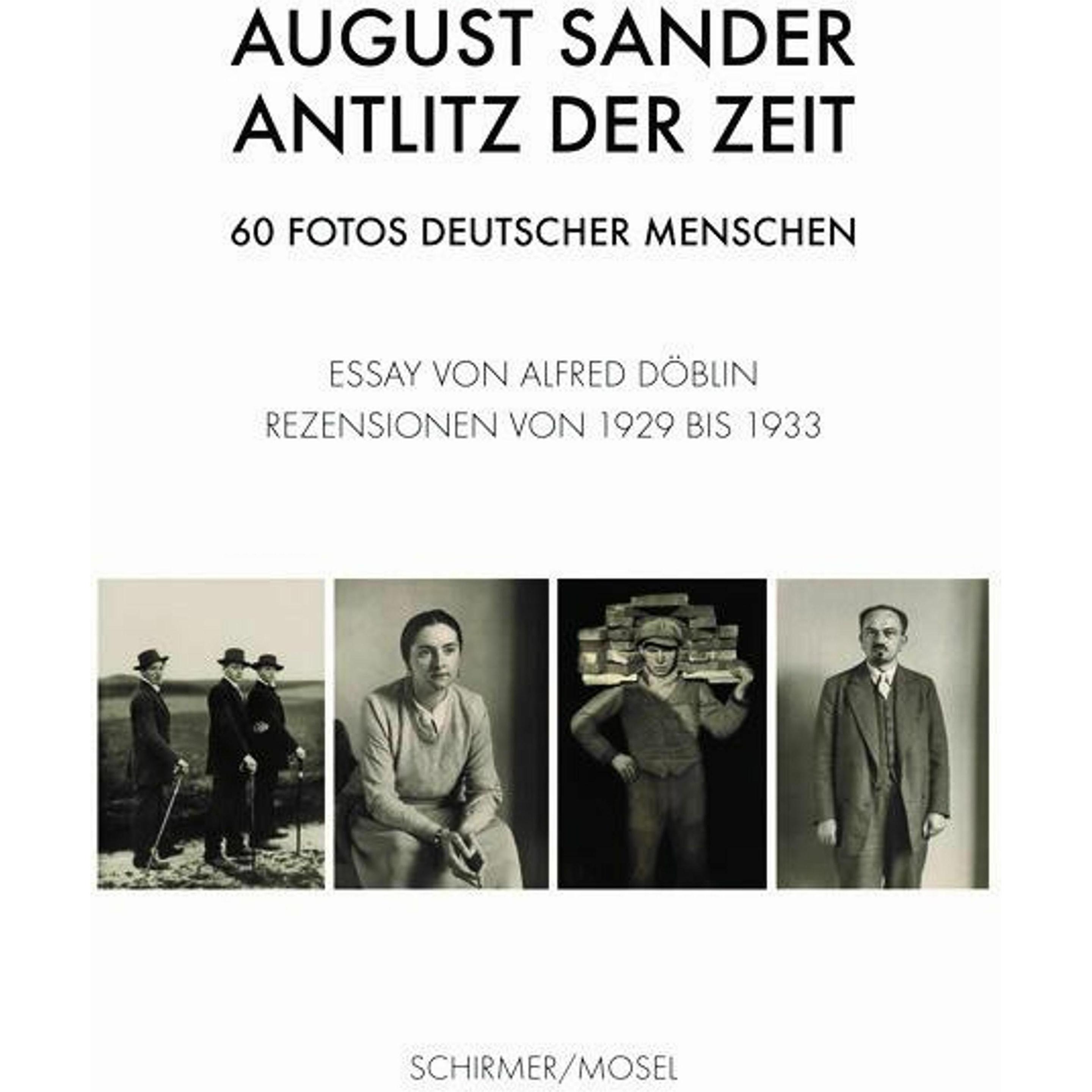 Antlitz der Zeit, Sachbücher von August Sander