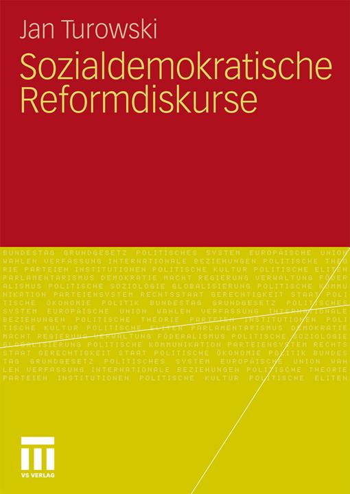 Produktbild Sozialdemokratische Reformdiskurse (Deutsch, Jan Turowski, 2010)