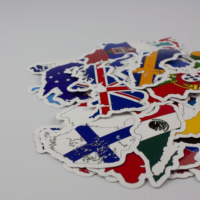 Thumbnail - JTI, Sticker, Grosse Packung Aufkleber und Abziehbilder - Länder