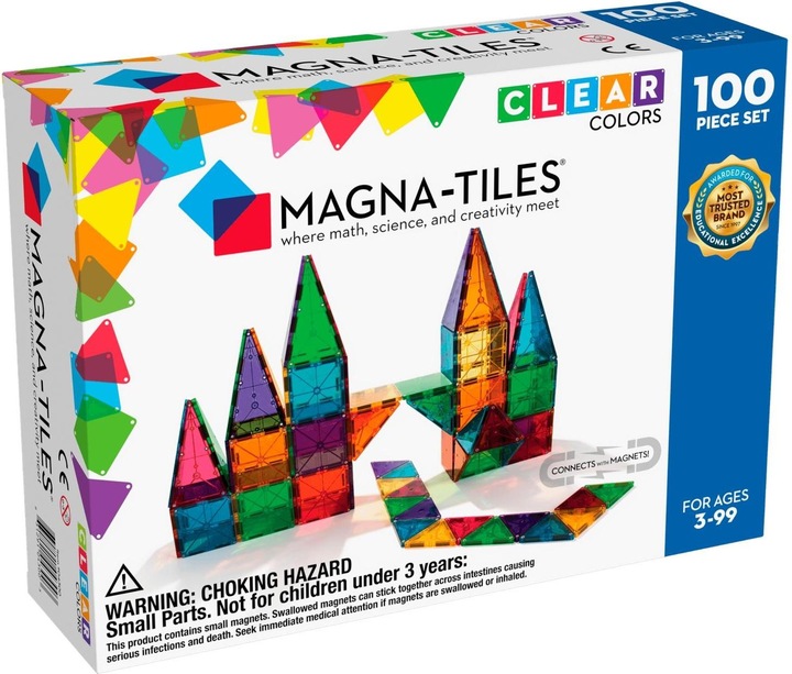 Immagine prodotto Magna-Tiles Set classico (100 pezzi)