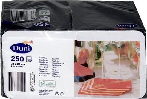 Image du produit Duni Servir (250 pcs, 24 x 24 cm)