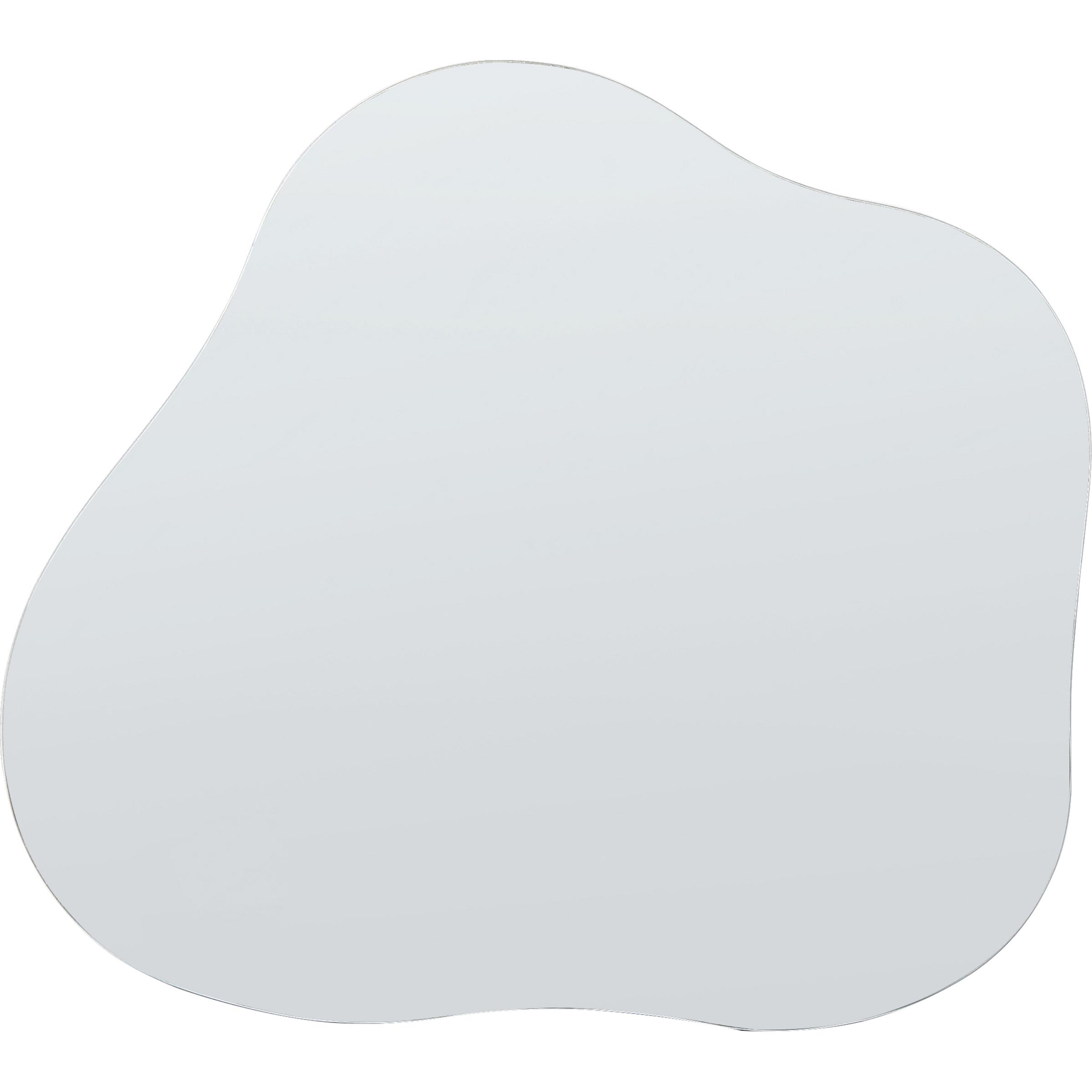 Beliani, Spiegel, Wandspiegel Silber 50 x 55 cm BAGNEUX (50 x 55 cm)