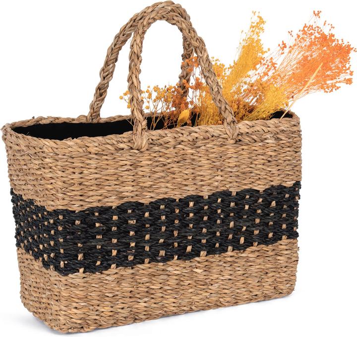 Image du produit Kimood Sac panier en jonc de mer