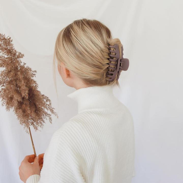 Produktbild Activity Board 4 Stück Haarspange gross, rutschfeste Kunststoff-Haarspangen mit starkem Halt (4 Stk.)