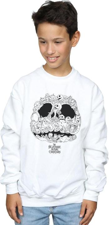 Produktbild Disney Nightmare Before Christmas Jack Skellington JackOLanterns Sweatshirt Jungen (152, 158)