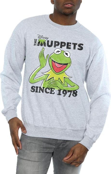Immagine prodotto Disney The Muppets Kermit Since 1978 Felpa Uomo (L)