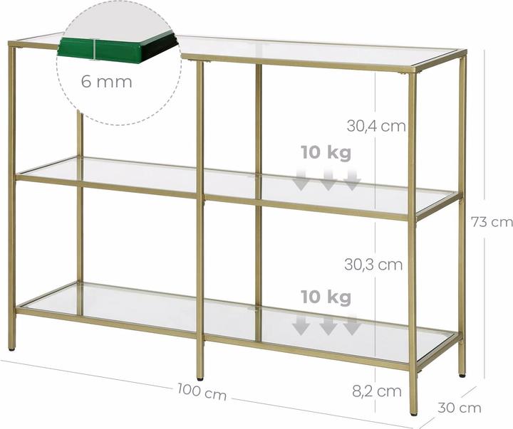 Image du produit Vasagle Style (100 x 30 x 73 cm)