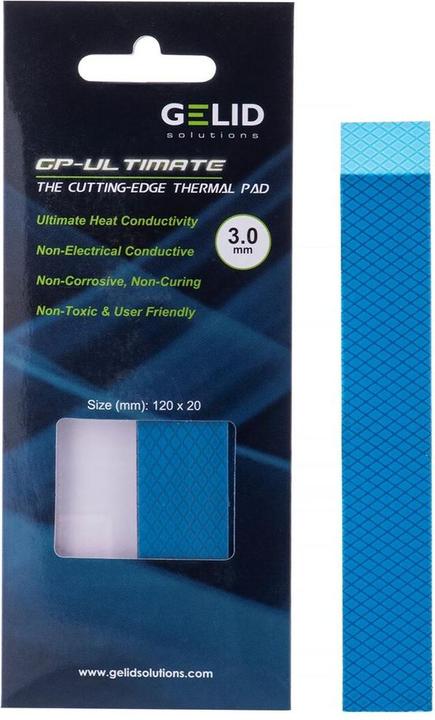 Image du produit Gelid Termopady Ultimate 120x20x3.0mm TP-GP04-R-E (3 mm)