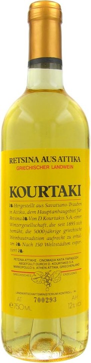 Immagine prodotto Kourtaki Retsina (6 x 75 cl)