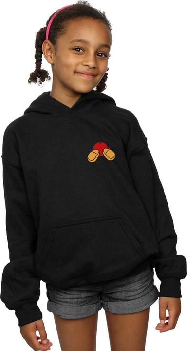 Produktbild Disney Mickey Mouse Backside Breast Print Kapuzenpullover Mädchen (116)
