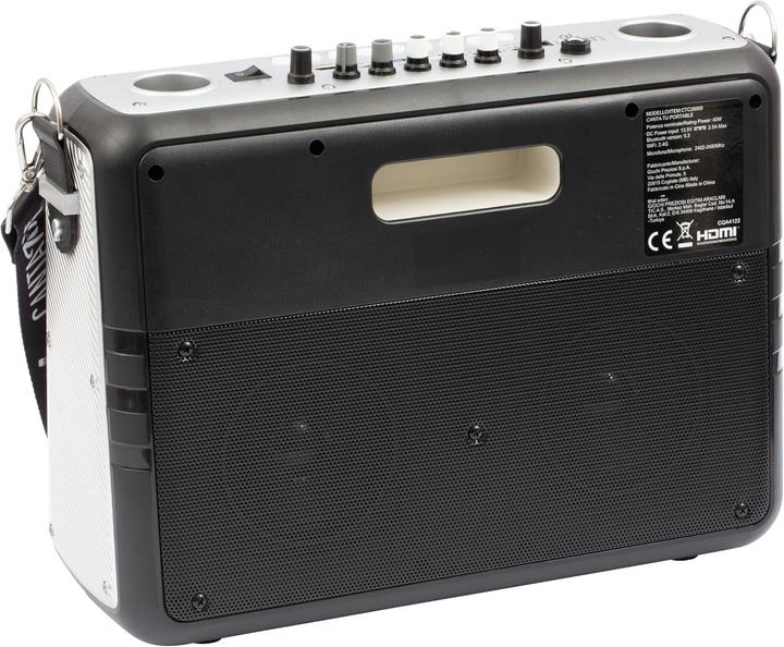 Produktbild Canta Tu Drahtloses Karaoke-System mit Touchscreen, Mikrofon und tragbarer Akku