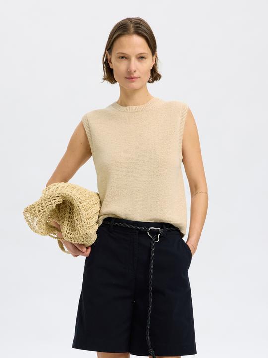 Produktbild Selected Baumwollmix Strickweste (XL)