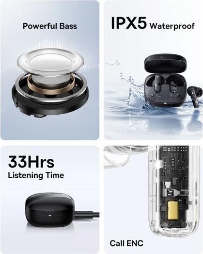 Actual product image Baseus Bowie E20 (ANC, 6 h, Wireless)