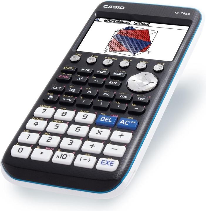 Actual product image Casio FX-CG50 (Battery operated)