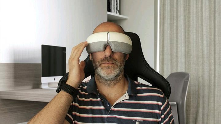 Actual product image SKG Eye Massager