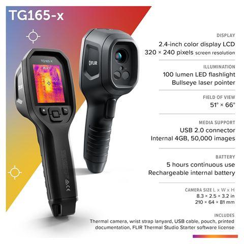 Actual product image Flir TG165-X Wärmebildkamera