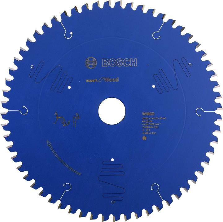 Produktbild Bosch Professional Zubehör Kreissägeblatt Expert for Wood, 250 x 30 x 2,4 mm, 60