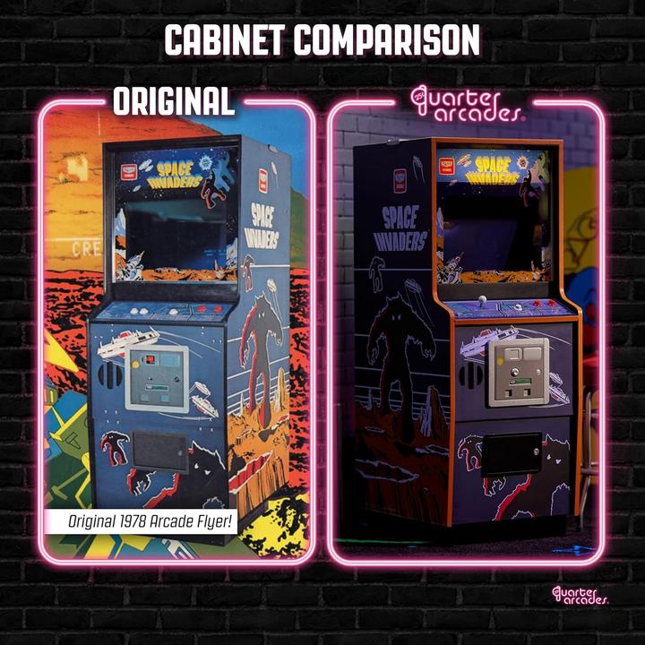 Produktbild Numskull Quarter Scale Arcade Cabinet - Space Invaders