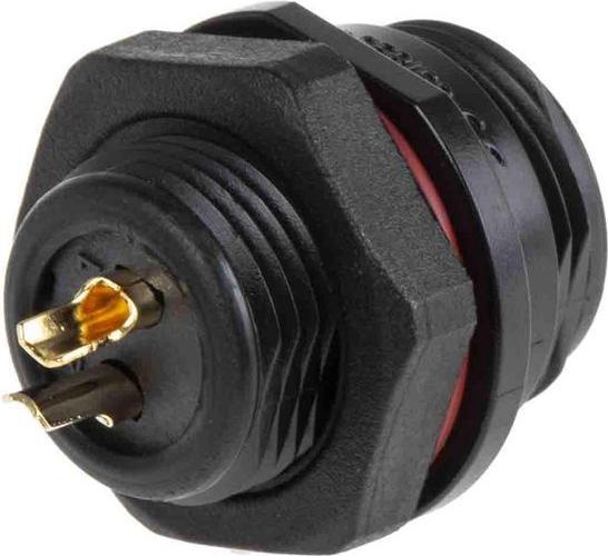 Produktbild RS PRO 2W front mount cable socket IP68 13A