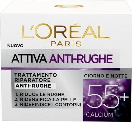 Immagine prodotto L'Oréal Paris L'Oreal Paris Active Crema Viso Antirughe 55 50ml (50 ml)