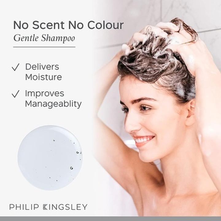 Immagine prodotto Philip Kingsley Shampoo No Scent No Color 1000 ml (1000 ml, Shampoo liquido)
