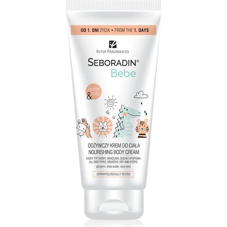 Seboradin Crema Cura Del Corpo Bebè, Bebe Krem Ochronny Do Ciała Dla Dzieci 200Ml
