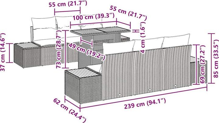Produktbild vidaXL Briana