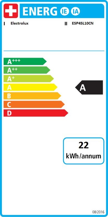 Energie-Label Electrolux Esp4sl10cn