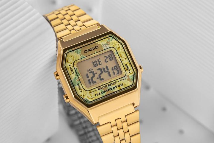 Produktbild Casio Vintage Lady Gold Flowers