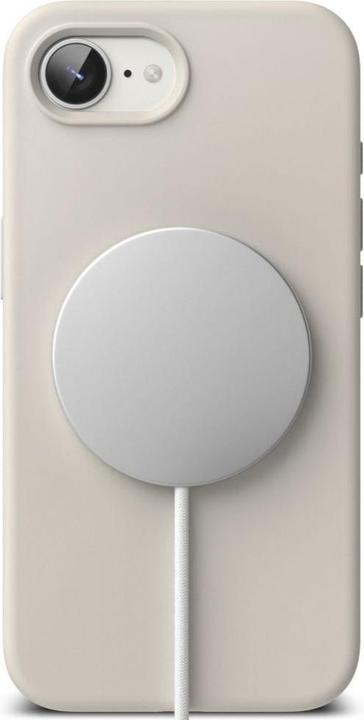 Immagine prodotto Ringke Silicone Magsafe iPhone 16e Case - Beige (Apple iPhone 16e)