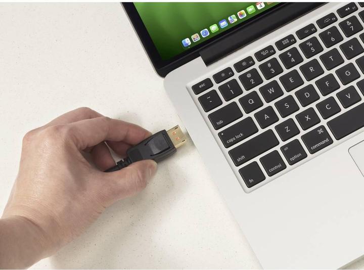 Image du produit Renkforce DisplayPort Anschlusskabel DisplayPort Stecker 2.00 m Schwarz RF-65628 (2 m, DisplayPort, 2.1)