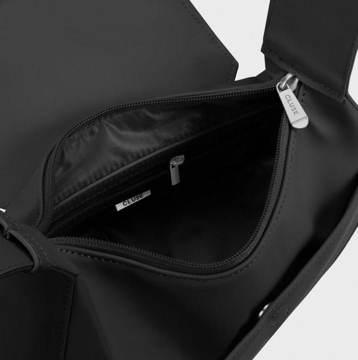 Produktbild Cluse Sacroisé Petite Umhängetasche, Schwarz, Silberfarben