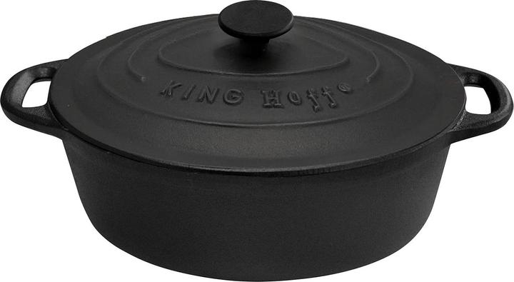Kinghoff Cast iron frying pan 29cm 4,5L KH-2255 (Gusseisen, 29 x 11 cm)