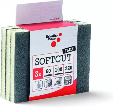 Schuller slibesvamp - 3 Softcut Flex SET