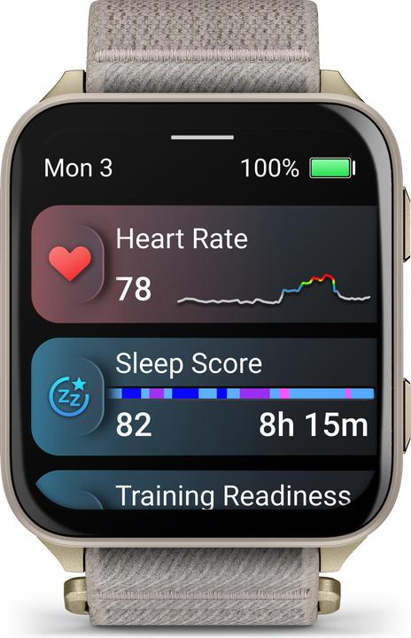 Produktbild Garmin Venu X1 Soft Gold, French Gray (nur WLAN)