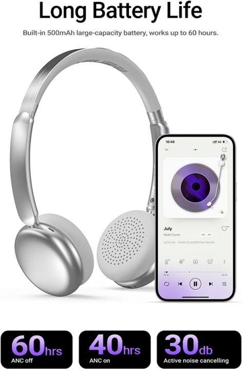 Actual product image Acefast H8 Active Noice Cancelling Kopfhörer (40 h, Wireless)