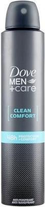 Actual product image Dove Men Care Clean Comfort Antiperspirant Deodorant 200 Ml (Spray, 200 ml)