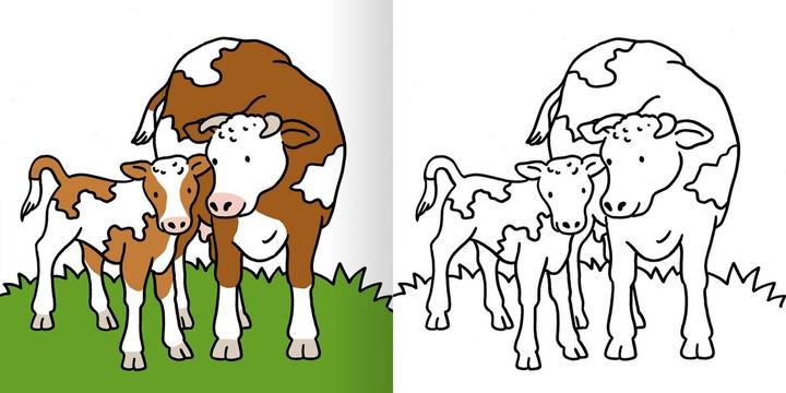 Produktbild Mein erstes dickes Malbuch Lieblingstiere