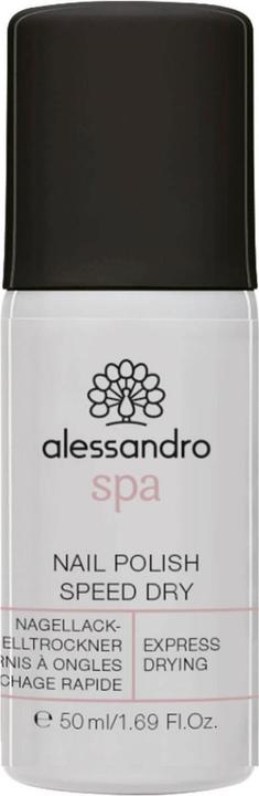 Actual product image Alessandro Nail Polish Speed Dry (Transparent, Colour paint)