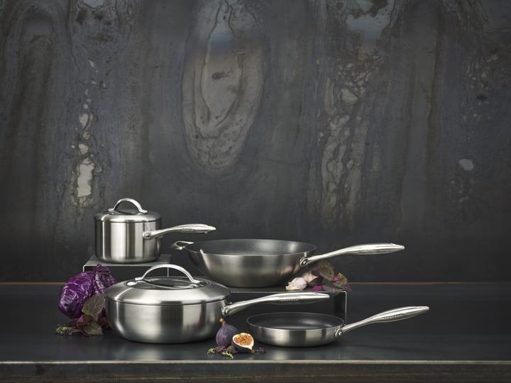Produktbild Scanpan 32 cm Wok (32 cm, Wok Pfanne, Stahl, Aluminium)