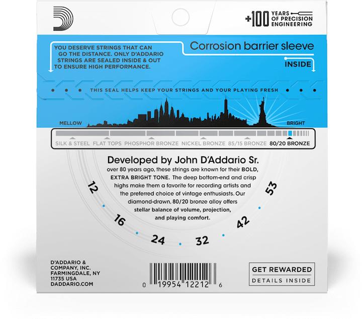 Actual product image D'Addario Ej11 (6 x, Guitar, 0.05")