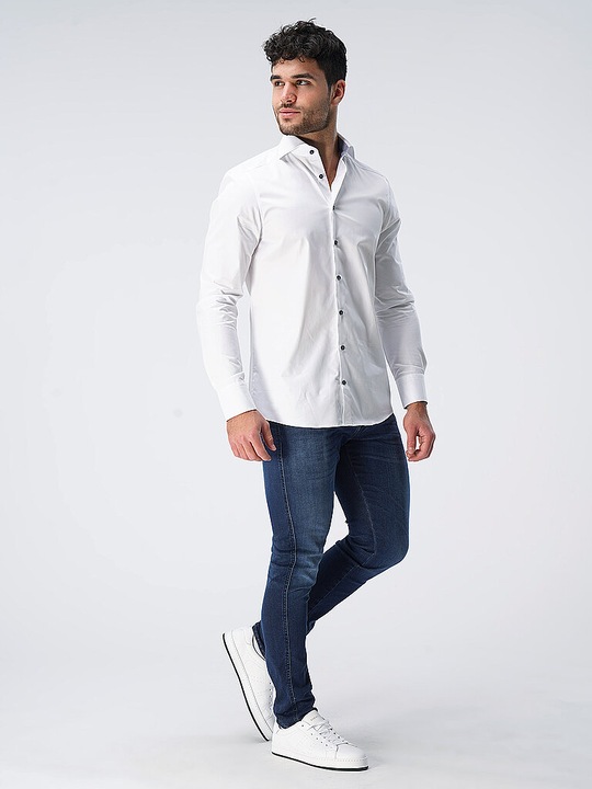Produktbild Stenströms Hemd Slim Fit (42)