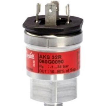 Thumbnail - Danfoss AKS 32R, UNF, -1-34 - -1-34 bar, Ratiometrisk, DIN-stik, UNF, 7/16-20, Zubehör Heizen