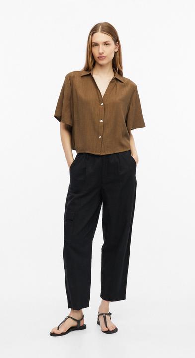 Immagine prodotto s.Oliver Strukturierte Viskosemix-Bluse im Boxy Fit (48)