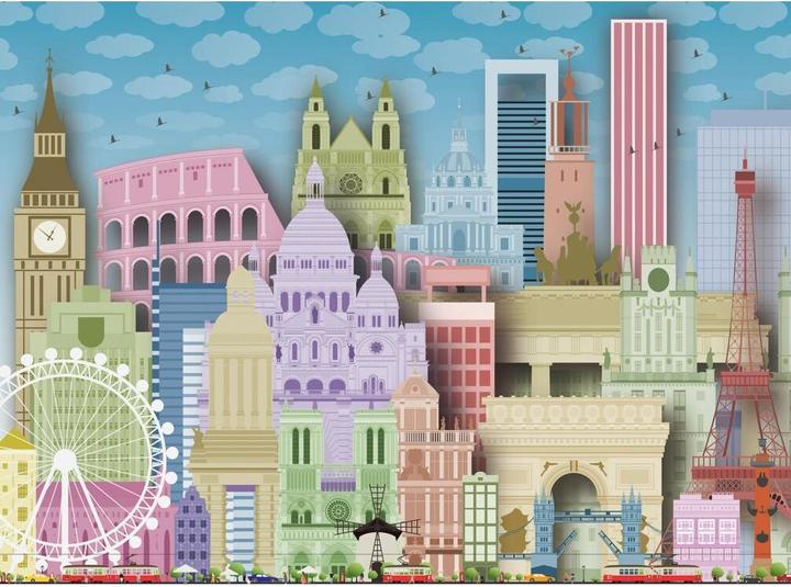 Actual product image Ravensburger Colourful Europe (300 pieces)